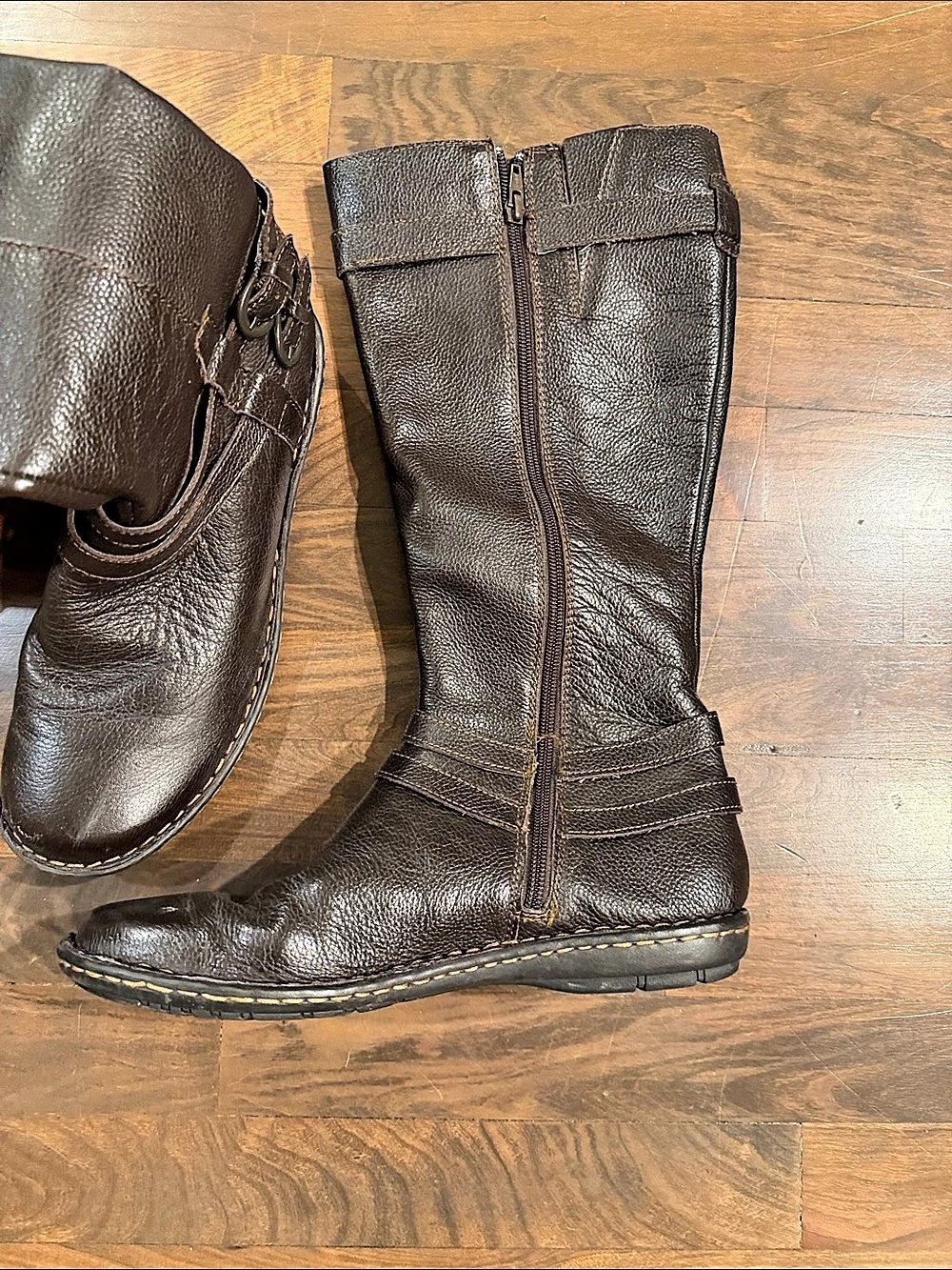 b.o.c. Austin Side Zip Boot. Women's Tall Brown Boots